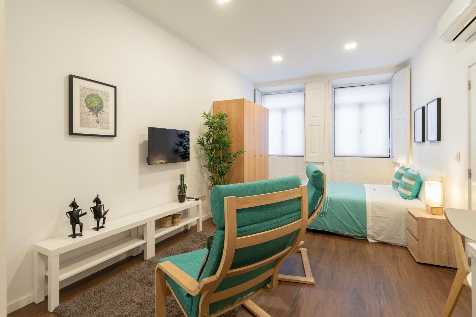 Host Wise - Modern Studios With Terrace - Walk Everywhere Porto Kamer foto