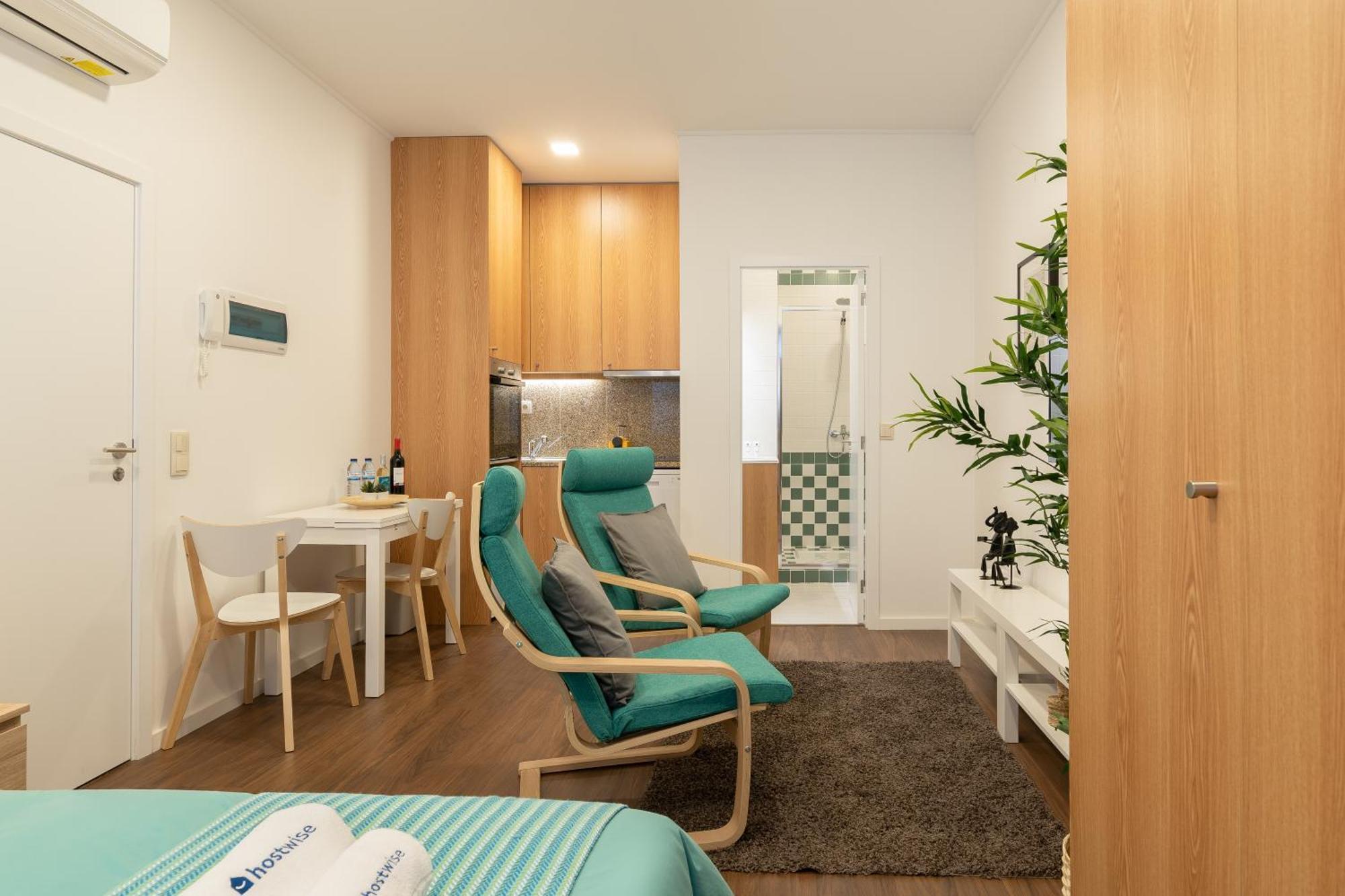 Host Wise - Modern Studios With Terrace - Walk Everywhere Porto Kamer foto